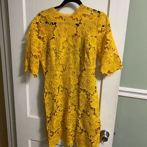 Yellow Lulu’s dress